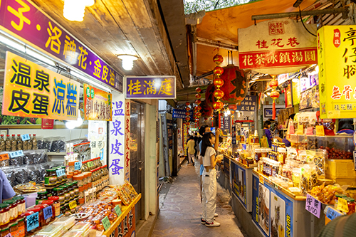 苗栗縣桂花巷商圈